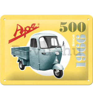 Fémtáblák: Ape 500 Since 1966 - 15x20 cm