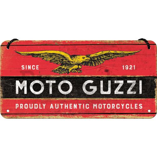 Fémtáblák: Moto Guzzi - 10x20 cm