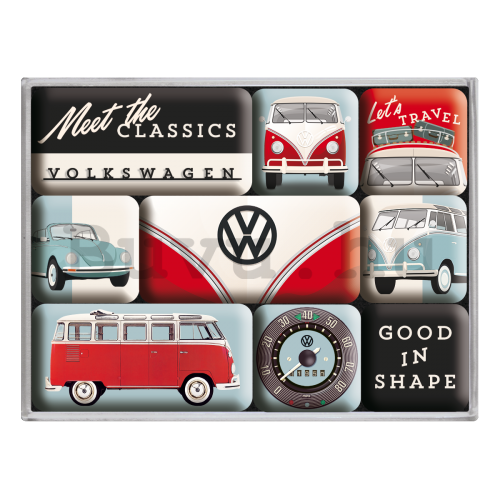 Mágnes készlet - VW Meet The Classics