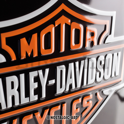 Fémtáblák: Harley-Davidson Parking Only - 40x30 cm