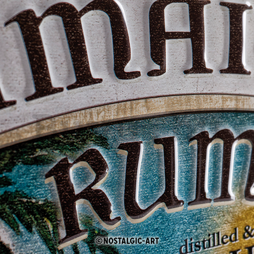 Fémtáblák – Jamaica Rum