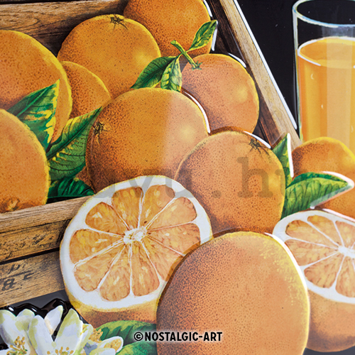 Fémplakát – Enjoy Oranges