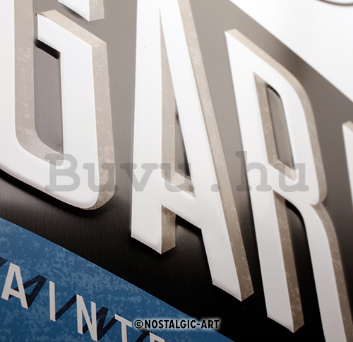 Fémplakát: BMW Garage - 60x40 cm