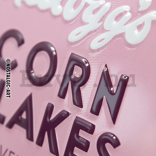 Fémtáblák: Kellog's Corn Flakes (Pop Art) - 30x40 cm