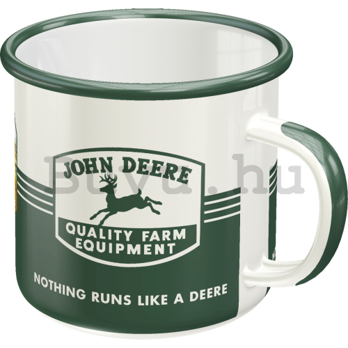 Bádog bögre - John Deere  (Quality Farm Equipment)