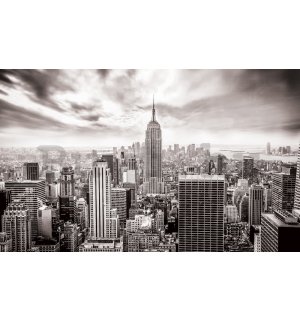 Fotótapéta: New York látképe (feket - 104x152,5 cm
