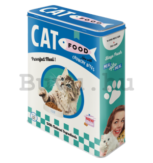 Fémdoboz XL - Cat Food (2)