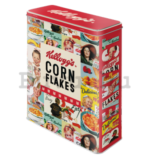  Fémdoboz XL - Kellogg's Corn Flakes (Collage)