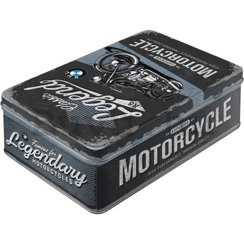 Fémdoboz lapos - BMW Motorcycle (Classic Legend)