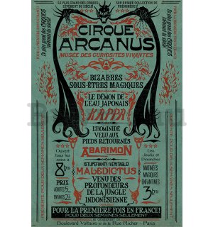 Plakát - Legendás állatok Grindelwald bűntettei (Le Cirque Arcanus)