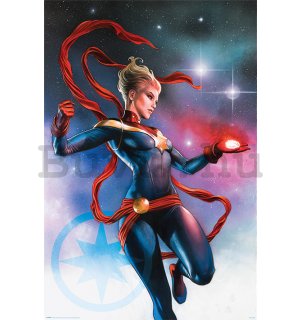 Plakát - Captain Marvel (Galaxy)