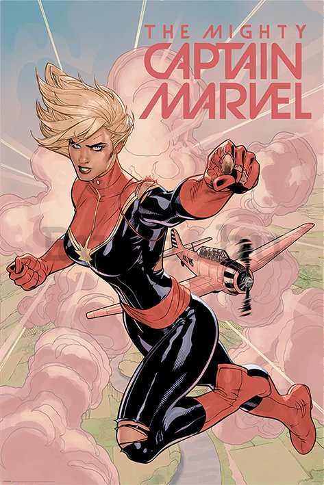 Plakát - Captain Marvel (Flight)