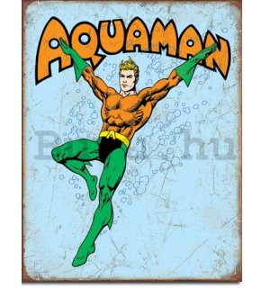 Fémplakát - Aquaman