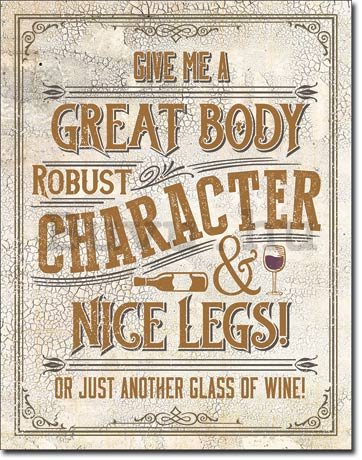 Fémplakát - Glass of Wine