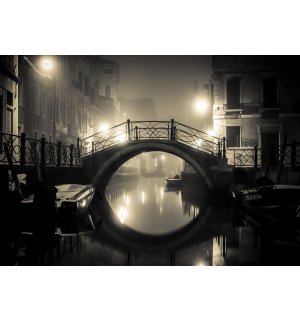 Vlies fotótapéta: Velence (éjszaka) - 184x254 cm