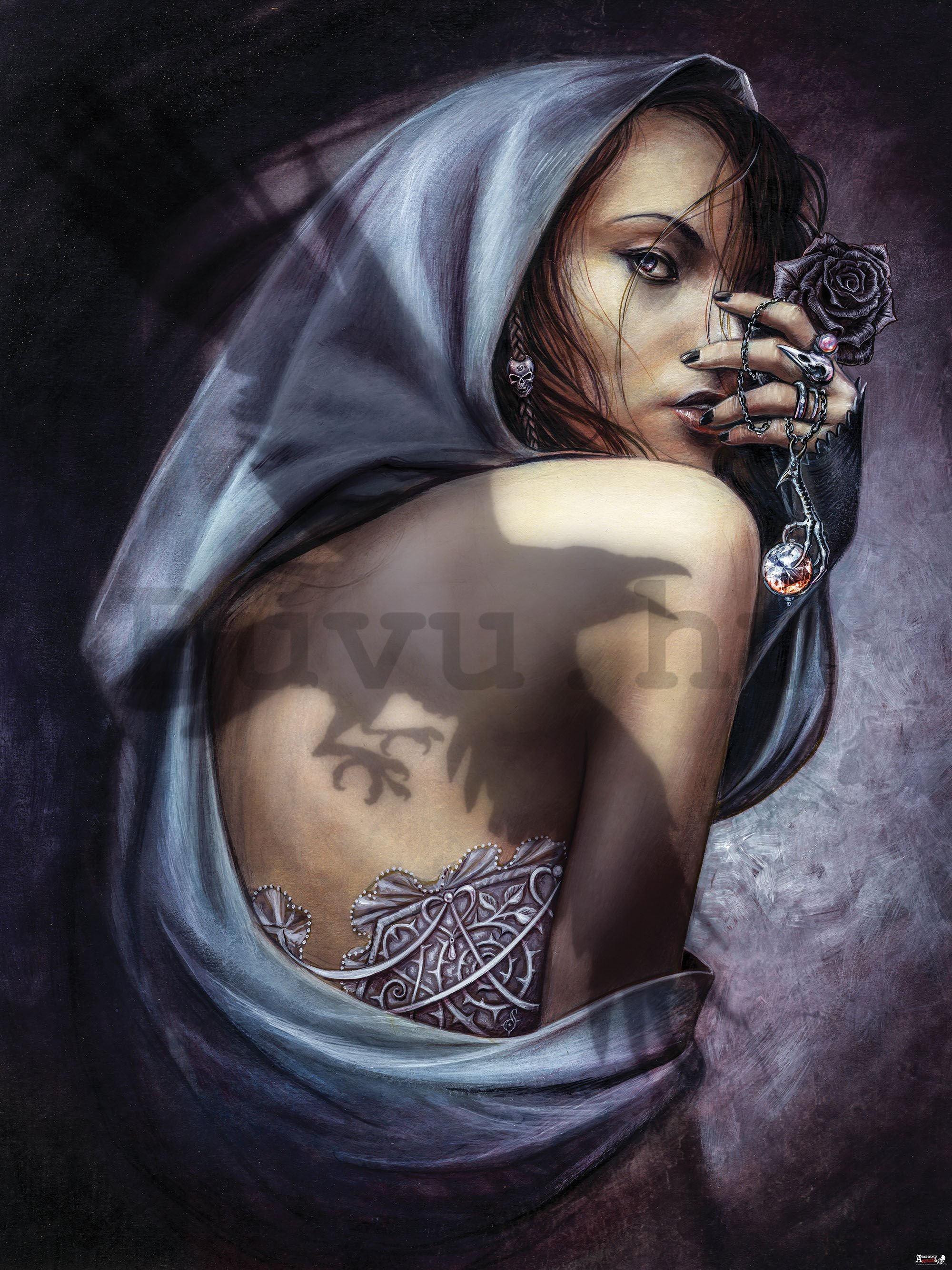 Fotótapéta: Alchemy Gothic (Raven Rose) - 254x184 cm