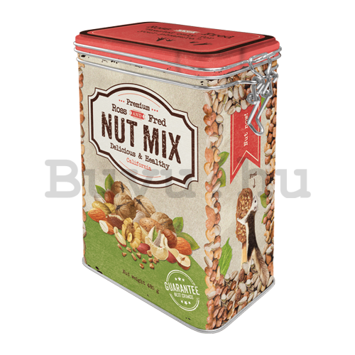 Fémdoboz csatos - Nut Mix