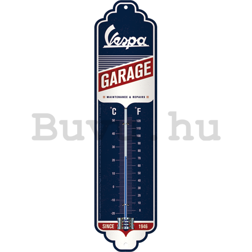 Retró hőmérő - Vespa Garage