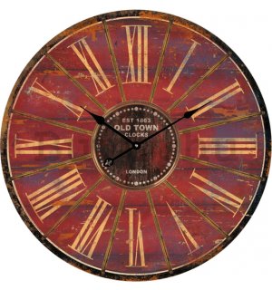 Falióra: Old Town Clocks (barna)