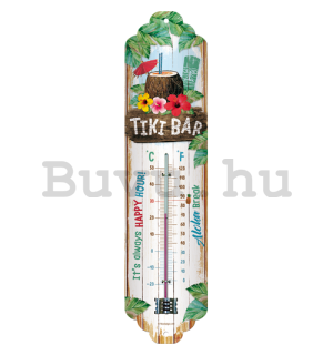 Retró hőmérő - Tiki Bar