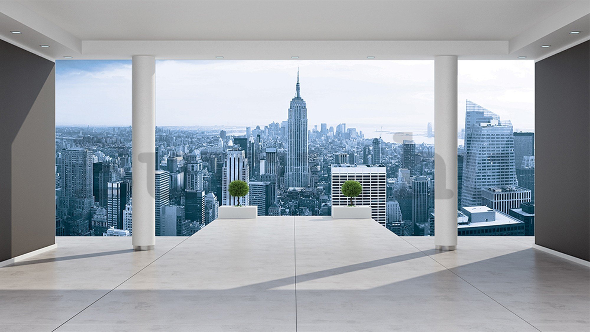 Vlies fotótapéta: Manhattan látképe (terasz) - 416x254 cm