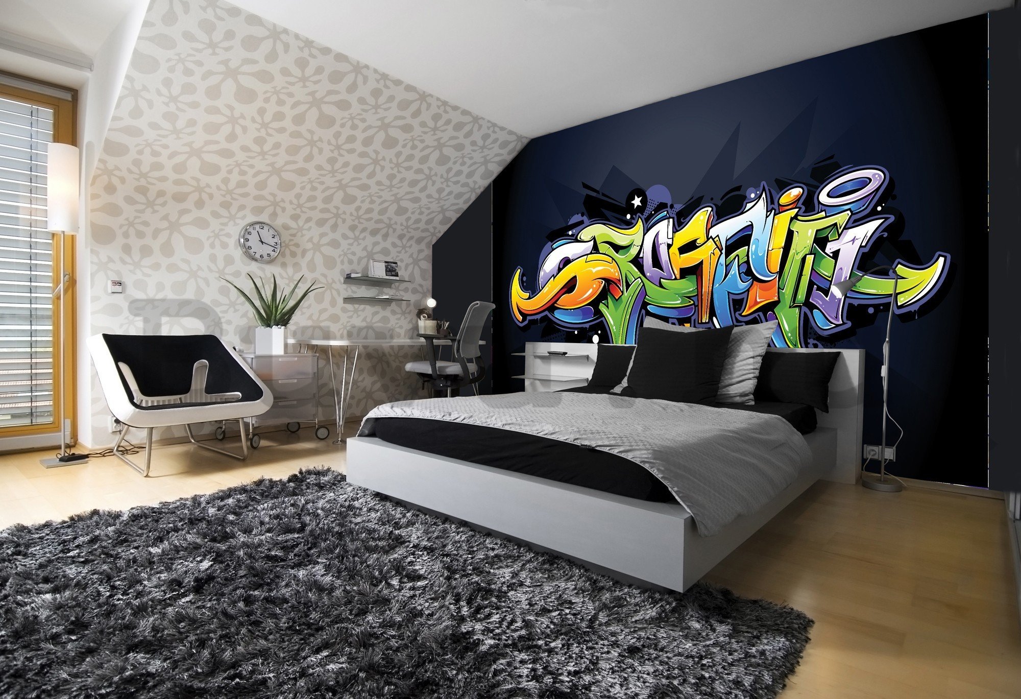 Vlies fotótapéta: Graffiti (4) - 416x254 cm