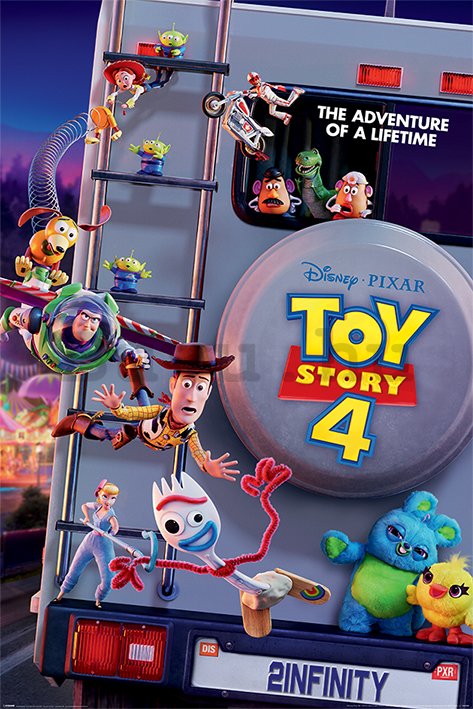 Plakát - Toy Story 4 (Adventure of a Lifetime)