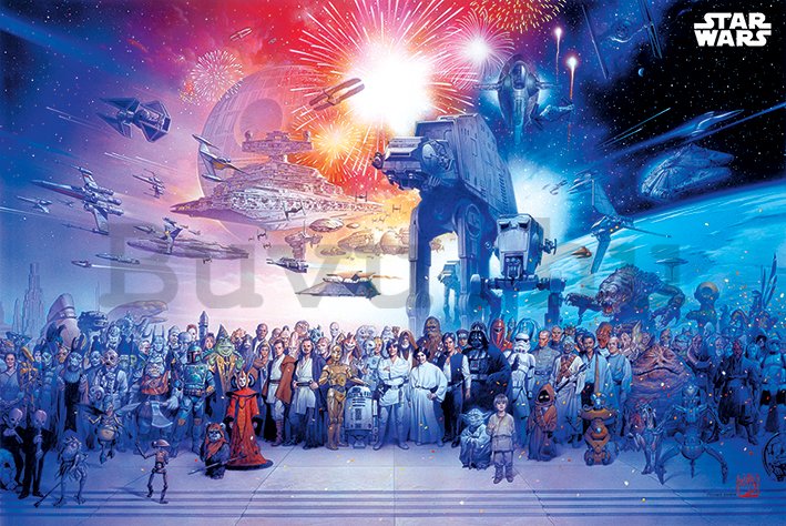 Plakát - Star Wars Universe