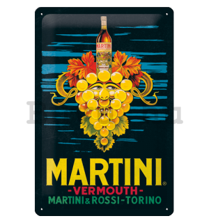 Fémtáblák: Martini (Vermouth Grapes) - 20x30 cm