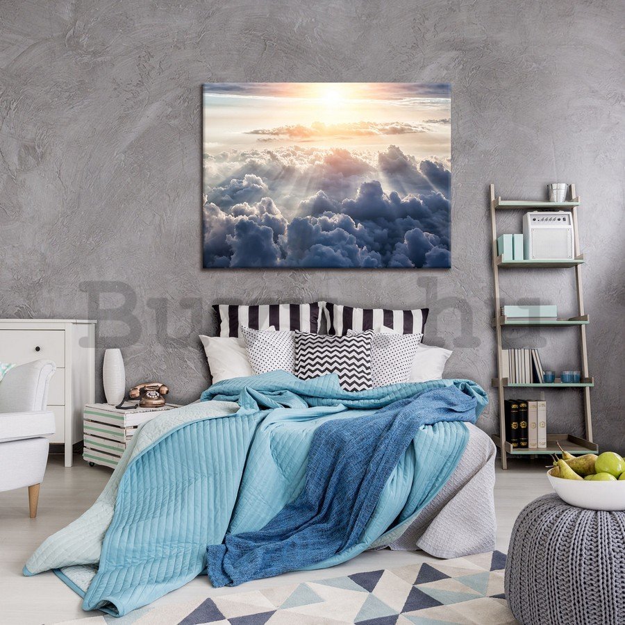 Vászonkép: Felhőzet - 75x100 cm