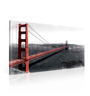 Vászonkép: Golden Gate Bridge (3) - 75x100 cm
