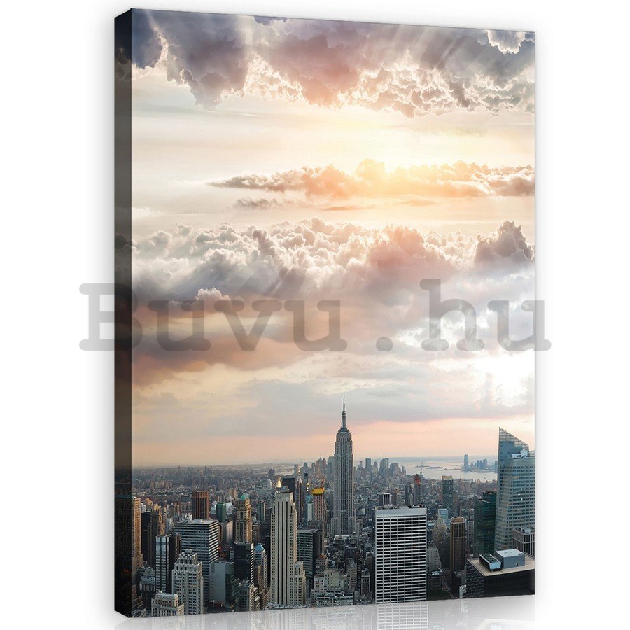 Vászonkép: Manhattan látképe (2) - 100x75 cm