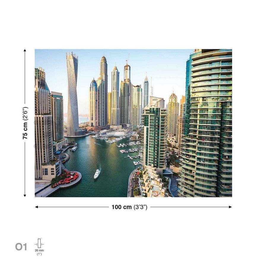 Vászonkép: Dubai (3) - 75x100 cm