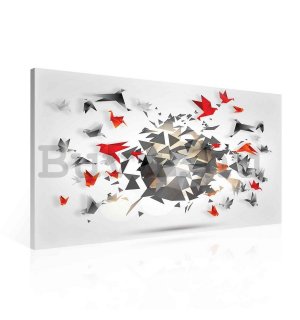 Vászonkép: Origami - 75x100 cm