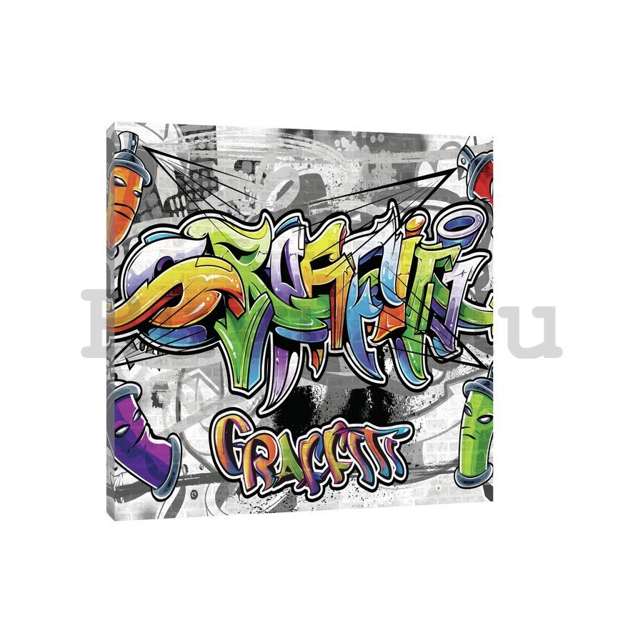 Vászonkép: Graffiti (12) - 75x100 cm