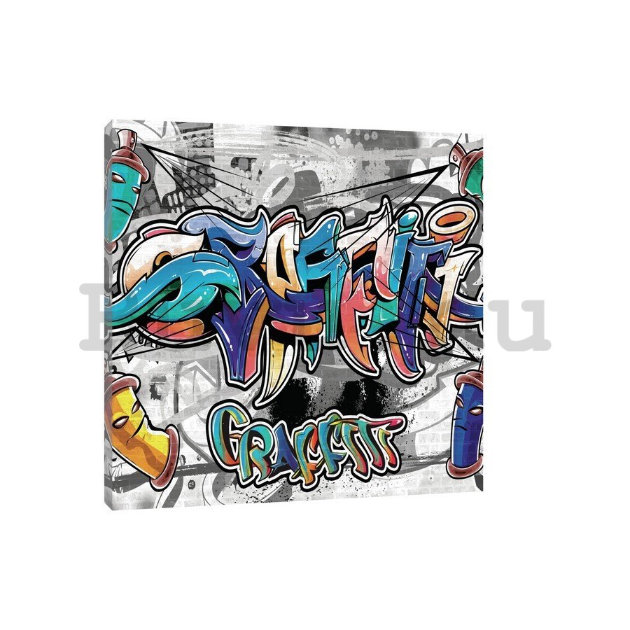 Vászonkép: Graffiti (9) - 75x100 cm
