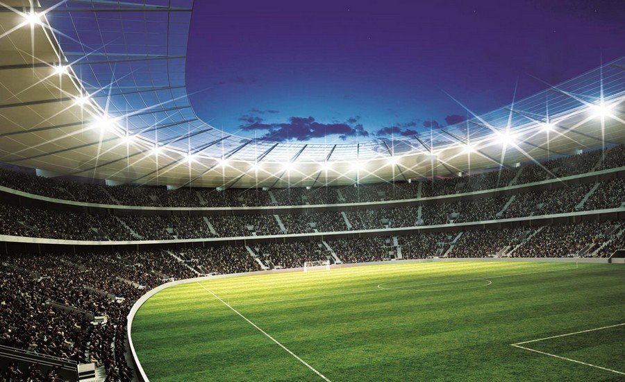 Vászonkép: Futballstadion (1) - 75x100 cm