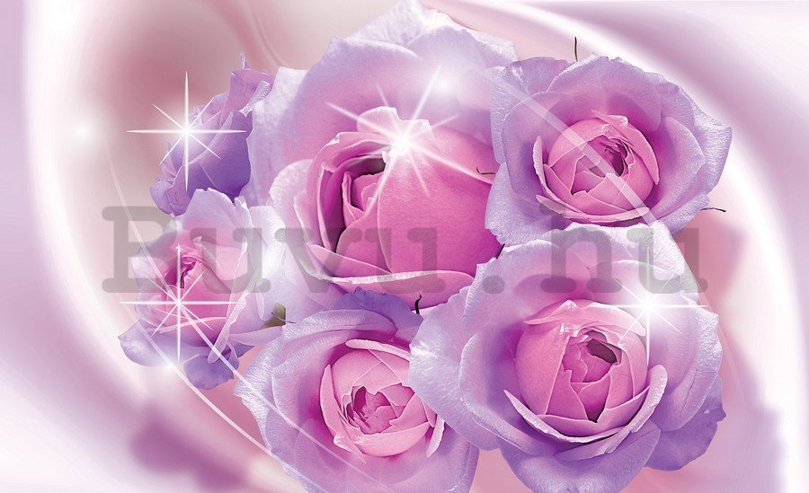 Vászonkép: Rózsaszín rózsák - 75x100 cm