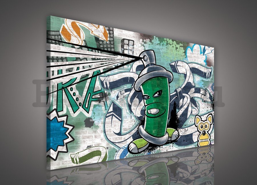 Vászonkép: Graffiti (8) - 75x100 cm