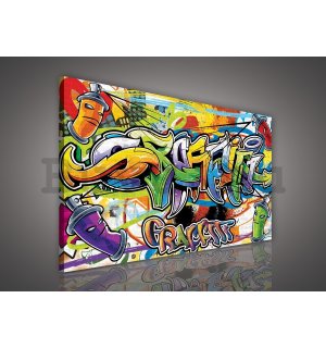 Vászonkép: Graffiti (2) - 75x100 cm