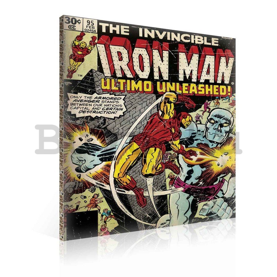 Vászonkép: Iron Man (comics) - 75x100 cm
