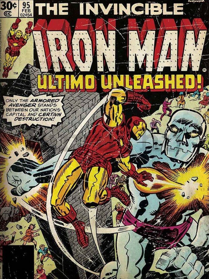 Vászonkép: Iron Man (comics) - 75x100 cm