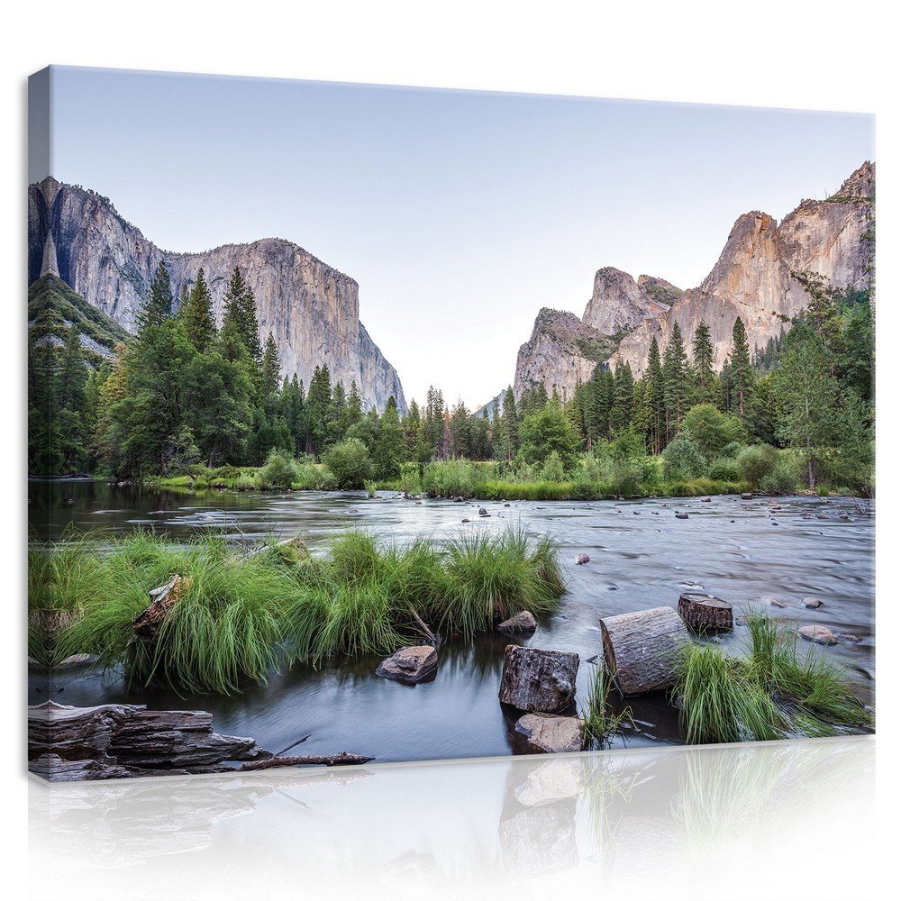 Vászonkép: Yosemite Valley - 75x100 cm