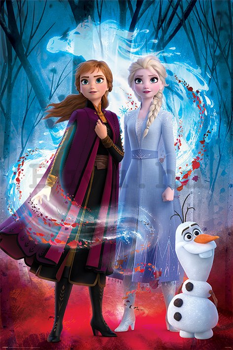 Plakát - Frozen 2, Jégvarázs 2. (Guiding Spirit)