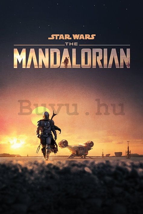 Plakát - Star Wars: The Mandalorian (Dusk)