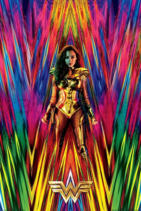 Plakát - Wonder Woman 1984 (Neon Static)