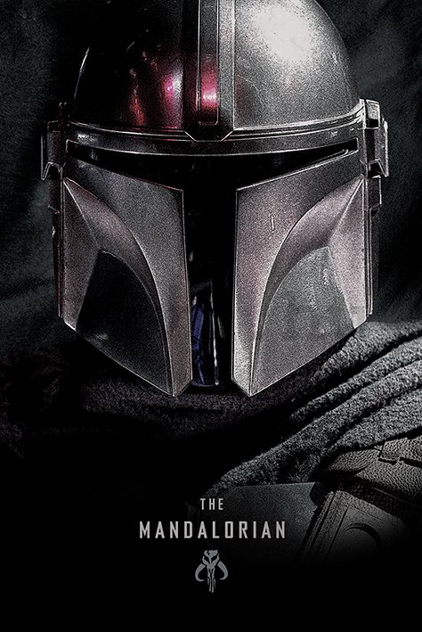 Plakát - Star Wars The Mandalorian (Dark)