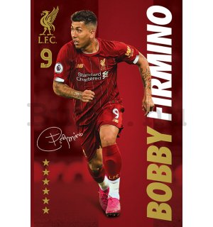 Plakát - Liverpool FC (Bobby Firmino)