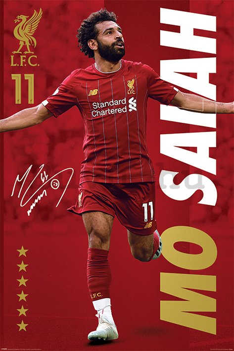 Plakát - Liverpool FC (Mo Salah)