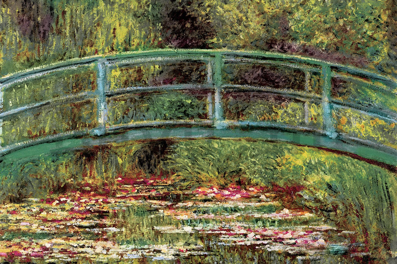 Vlies fotótapéta: Claude Monet, Tó tavirózsaval - 104x70,5 cm